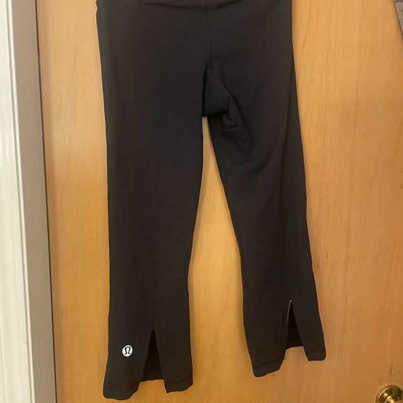 lululemon athletica Pants - Ladies vintage- old style lululemon capris with slit backs